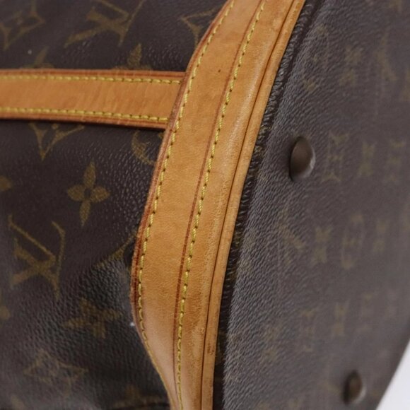 LOUIS VUITTON Monogram Bucket GM Shoulder Bag M42236 LV Auth 138786 - Picture 12 of 16